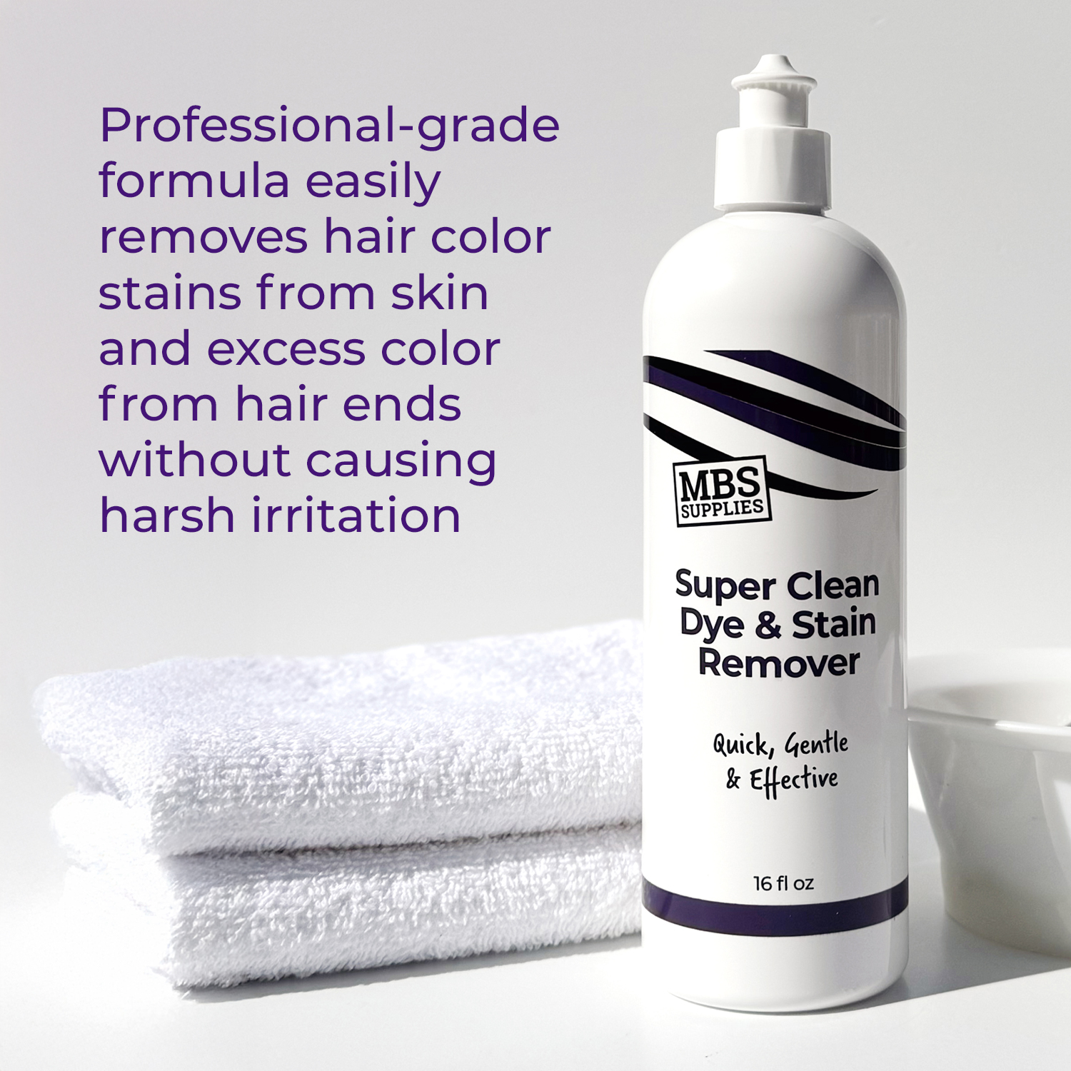 MBS Supplies Super Clean Dye & Stain Remover, 16 oz