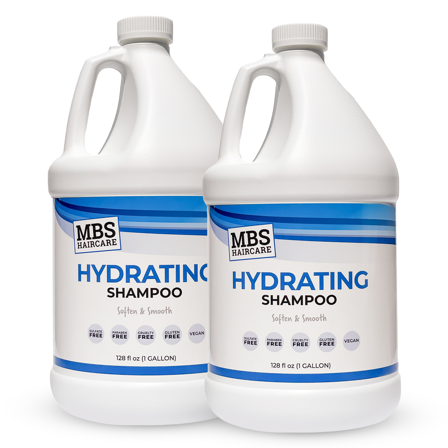 MBS Haircare Hydrating Shampoo, Gallon (Duo Pack)-A