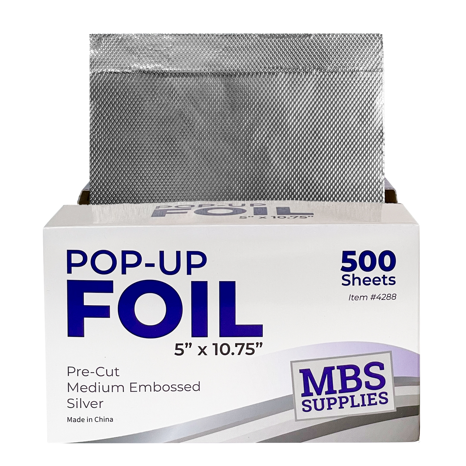 MBS Supplies Pop-Up Foil 5" x 10