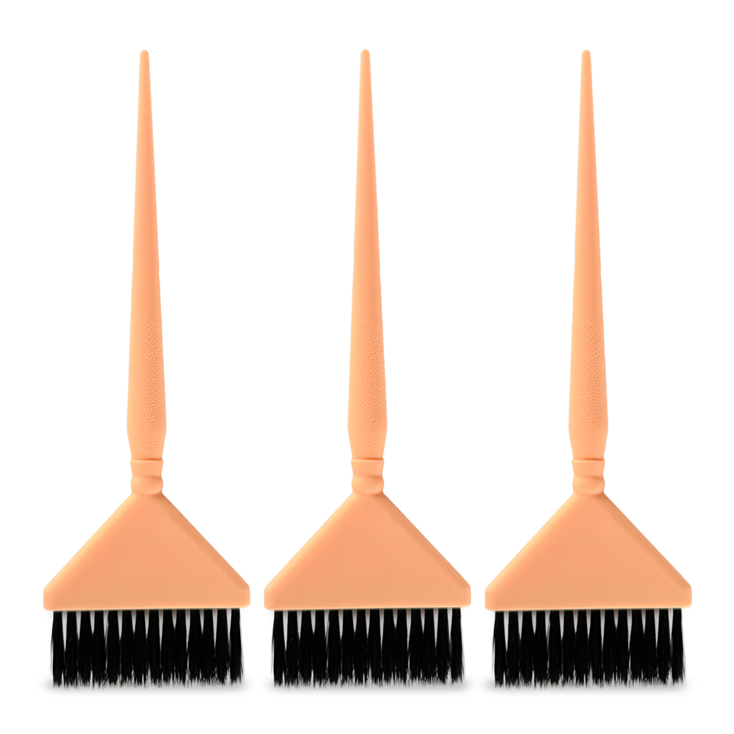 MBS Supplies The Wide Tint Brush (Peach), 3 Pack-A