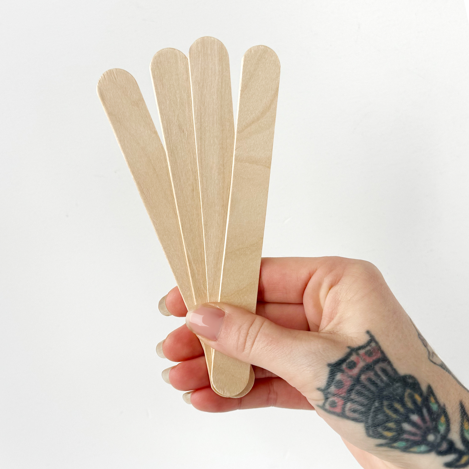 Applicator Sticks Large 6″, 500 Pack