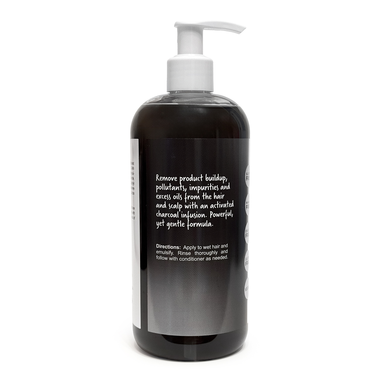 Charcoal Clarifying Shampoo, 16 oz