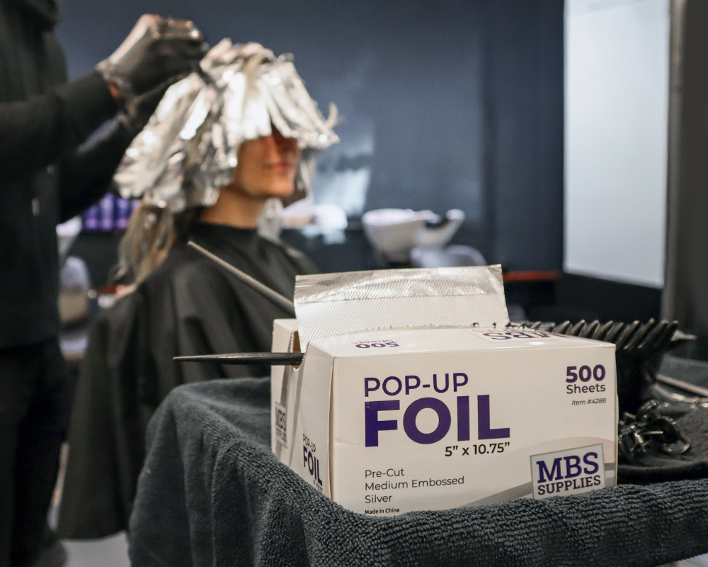 MBS Foil in Salon use