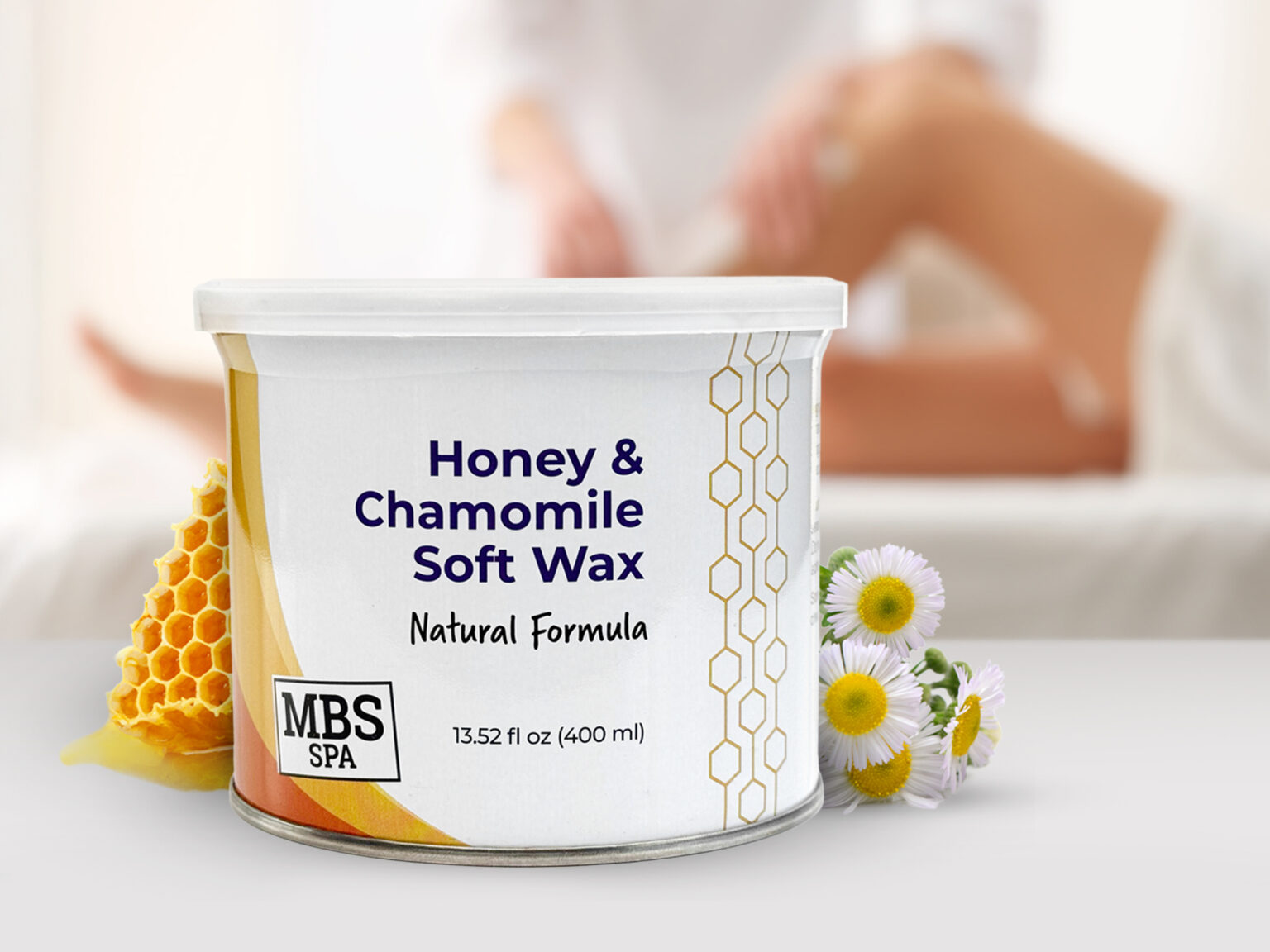 MBS Spa Honey & Camomile Soft Wax