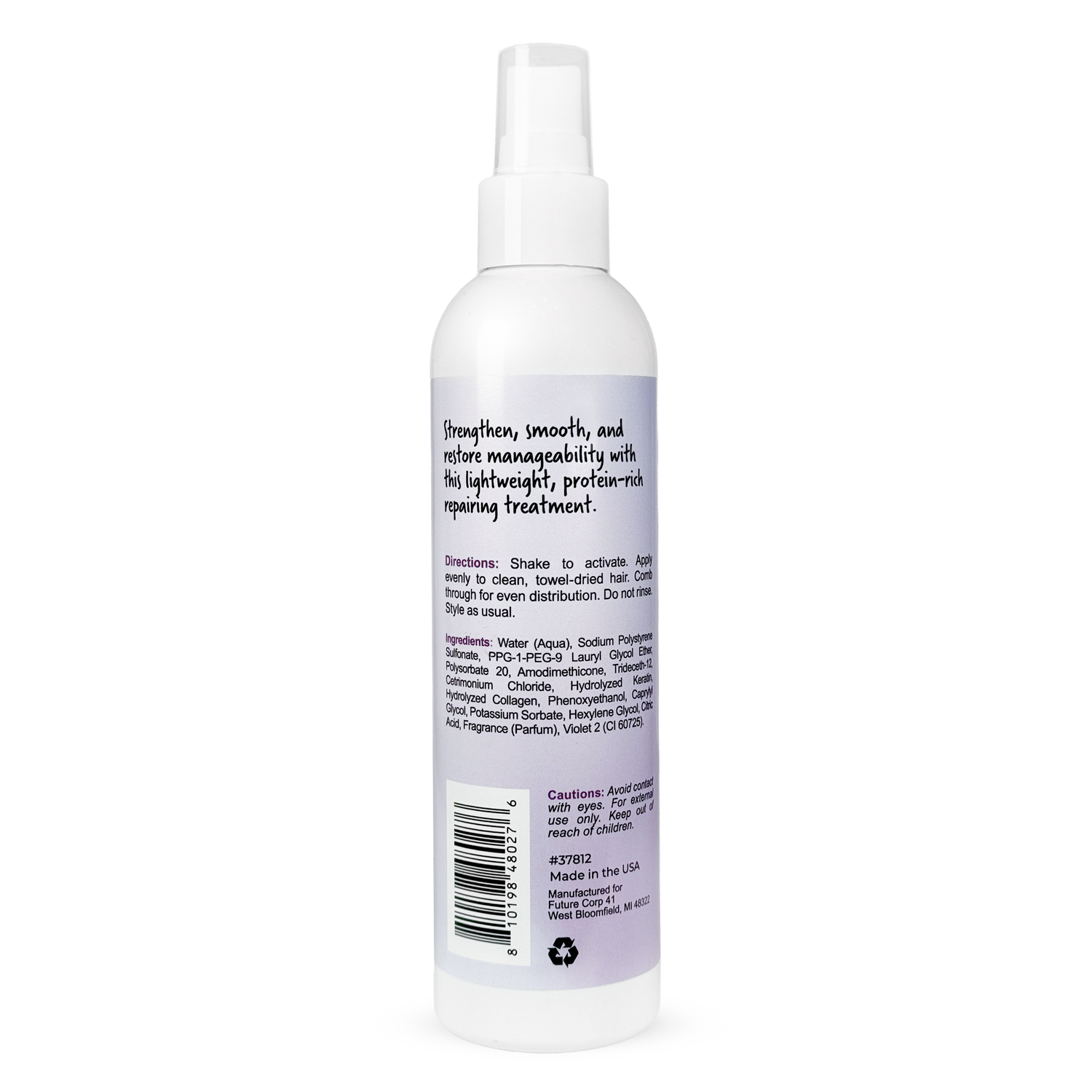 Keratin & Collagen Nourishing Treatment, 8.5 oz