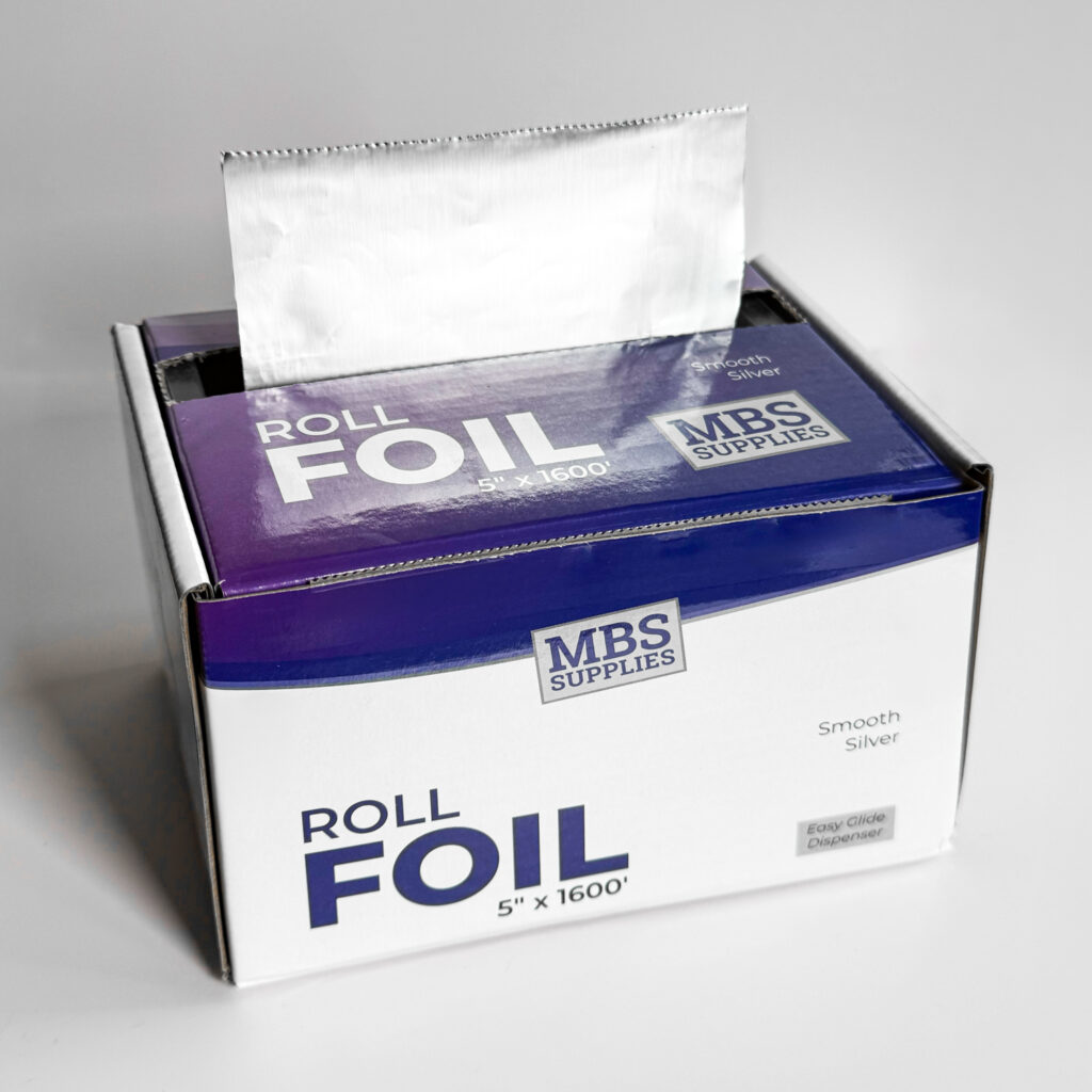 MBS Supplies Silver Roll Foil 5" x 1600' (Smooth)