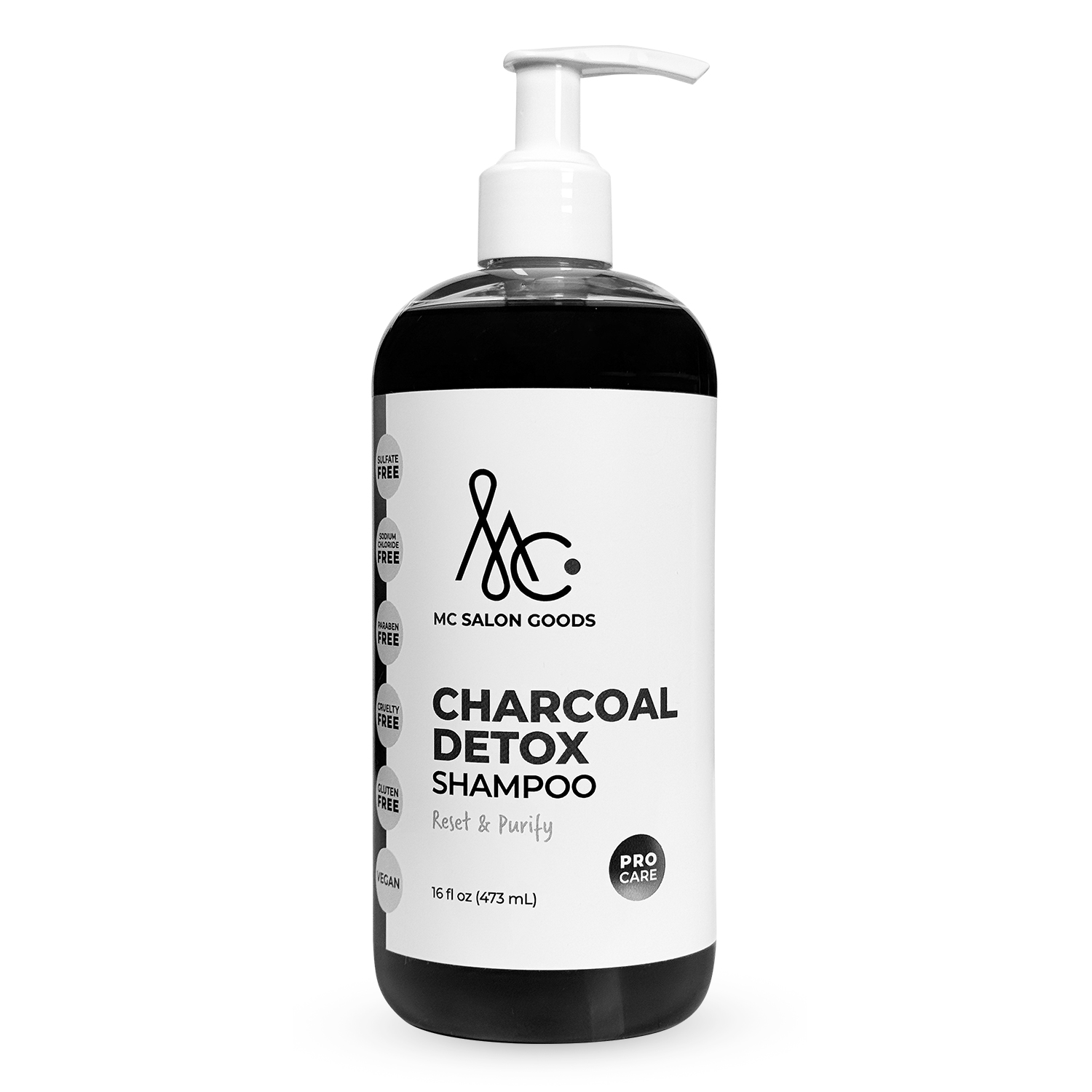 Charcoal Detox Shampoo, 16 oz