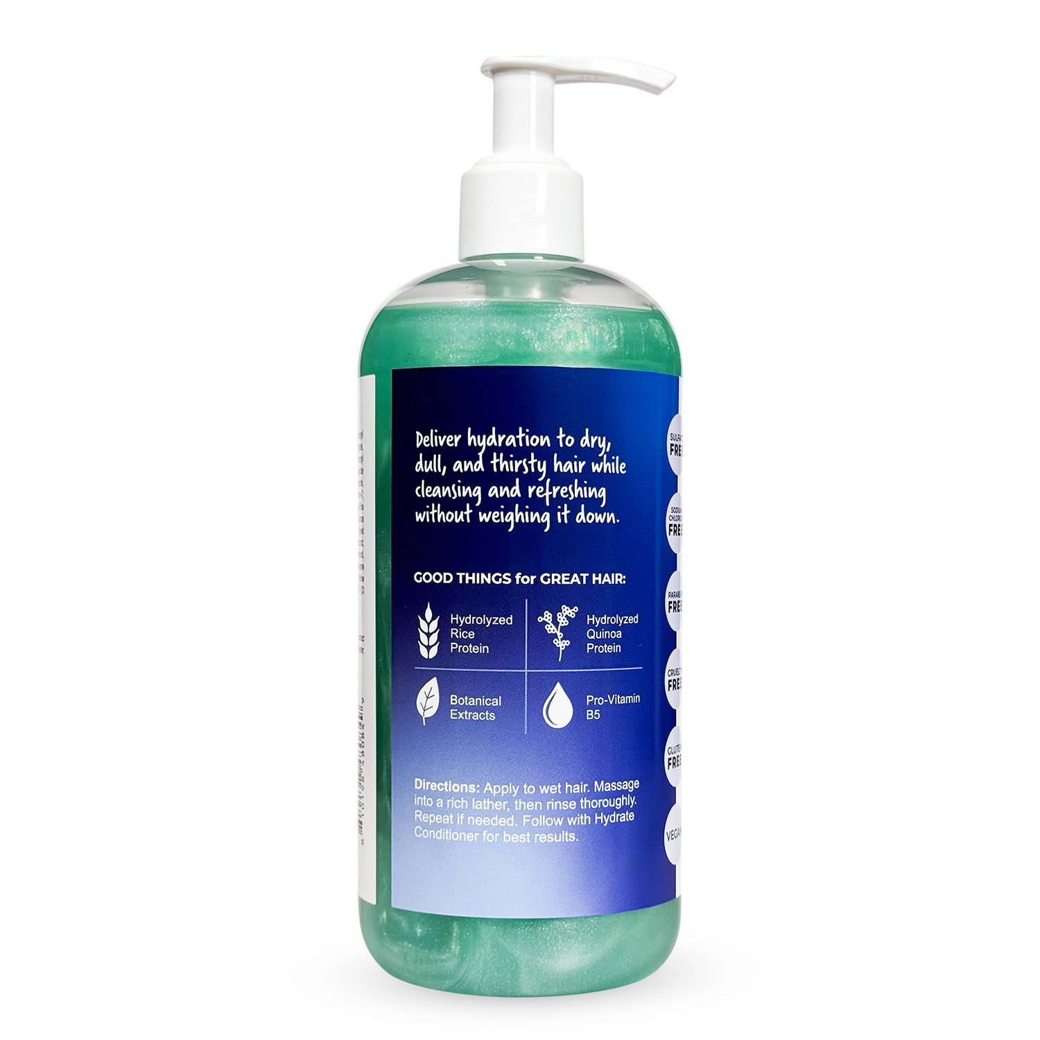 Hydrate Shampoo, 16 oz